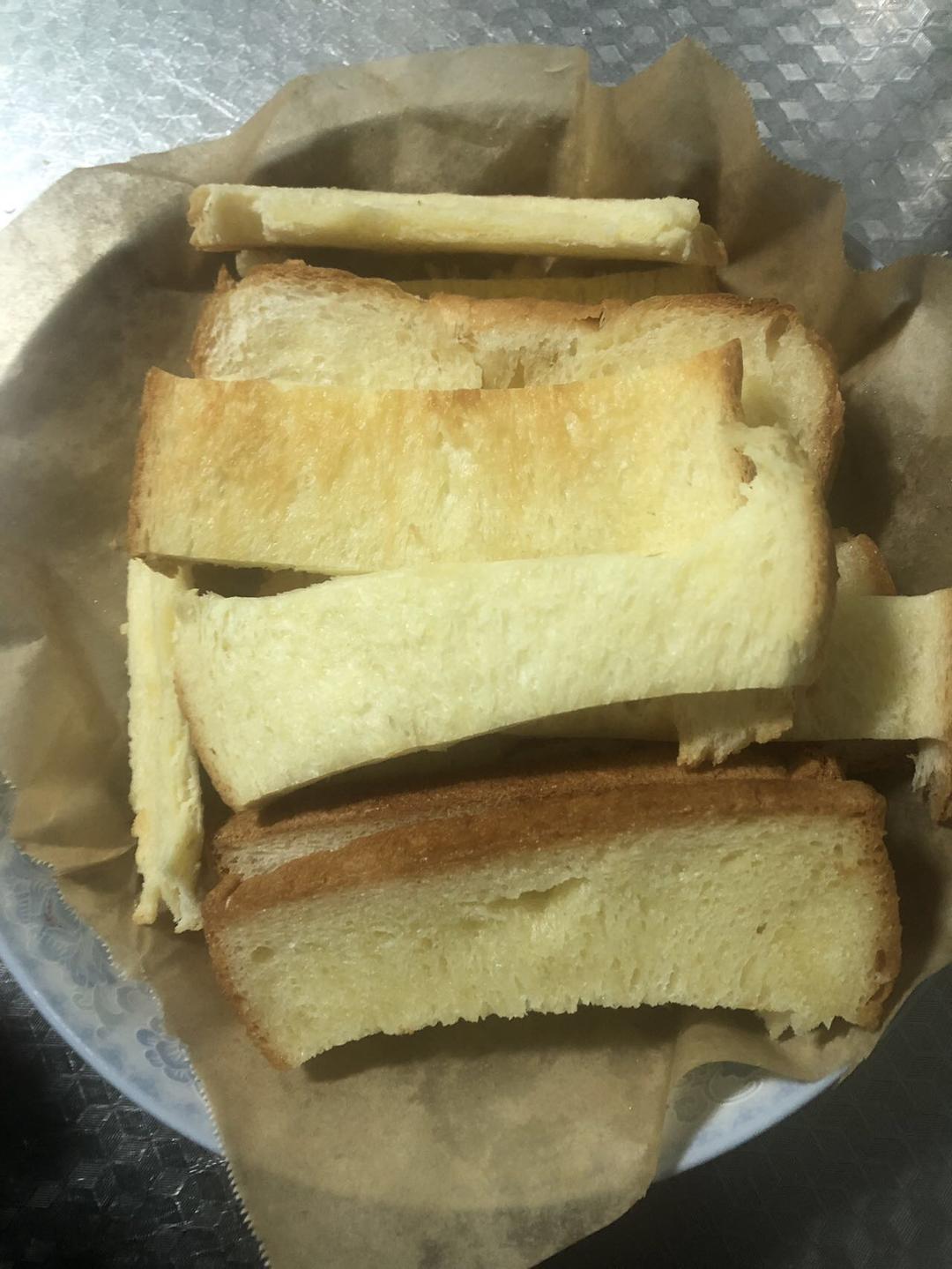 黄金烤吐司🍞条｜太香了