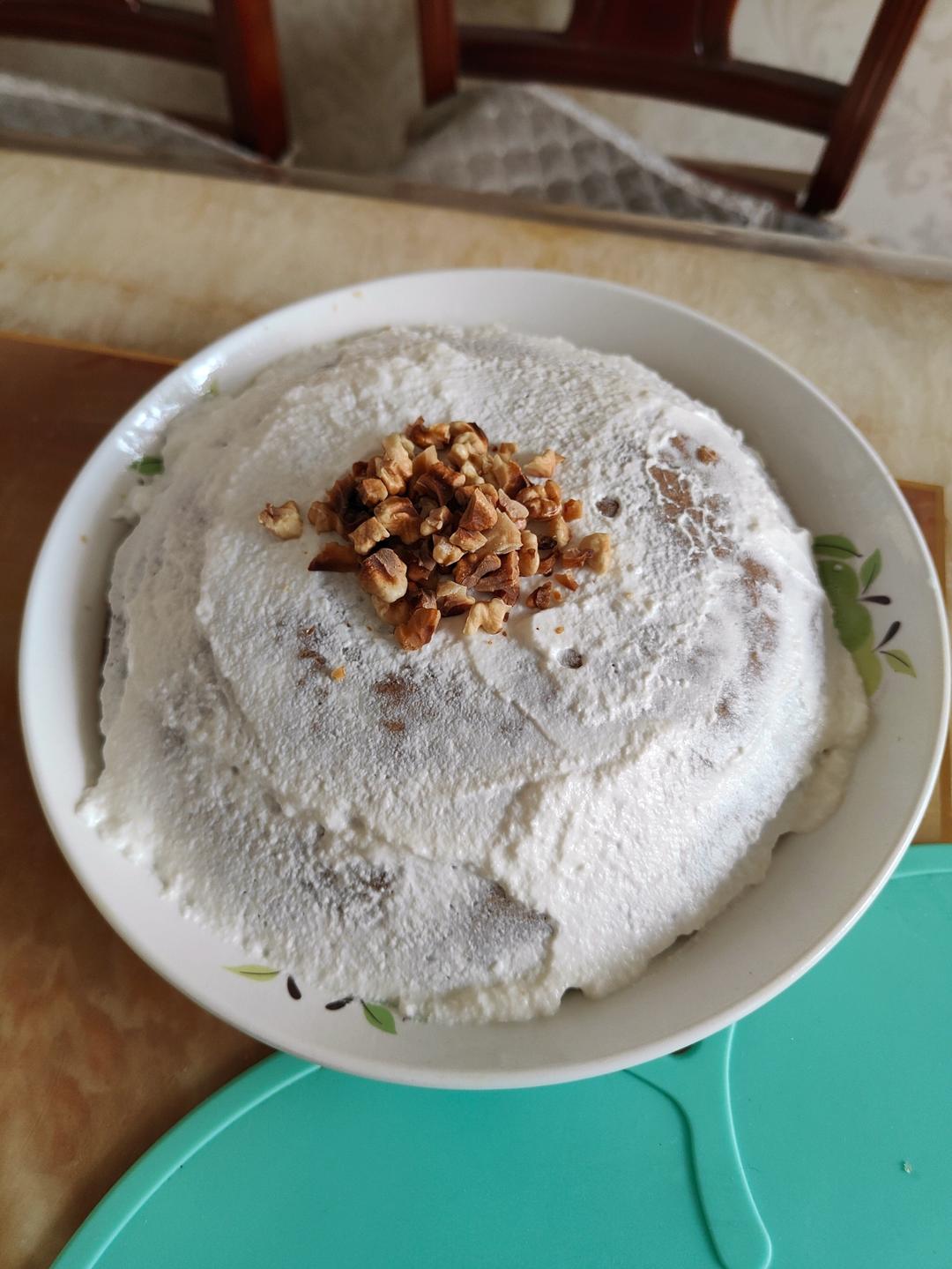 经典胡萝卜蛋糕/低油低糖版