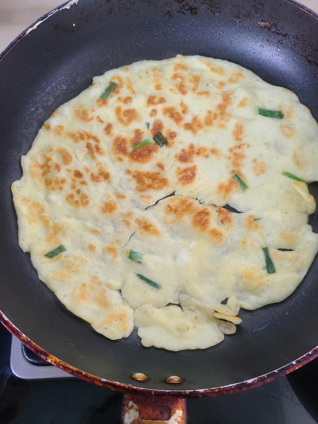 香浓牛奶鸡蛋饼