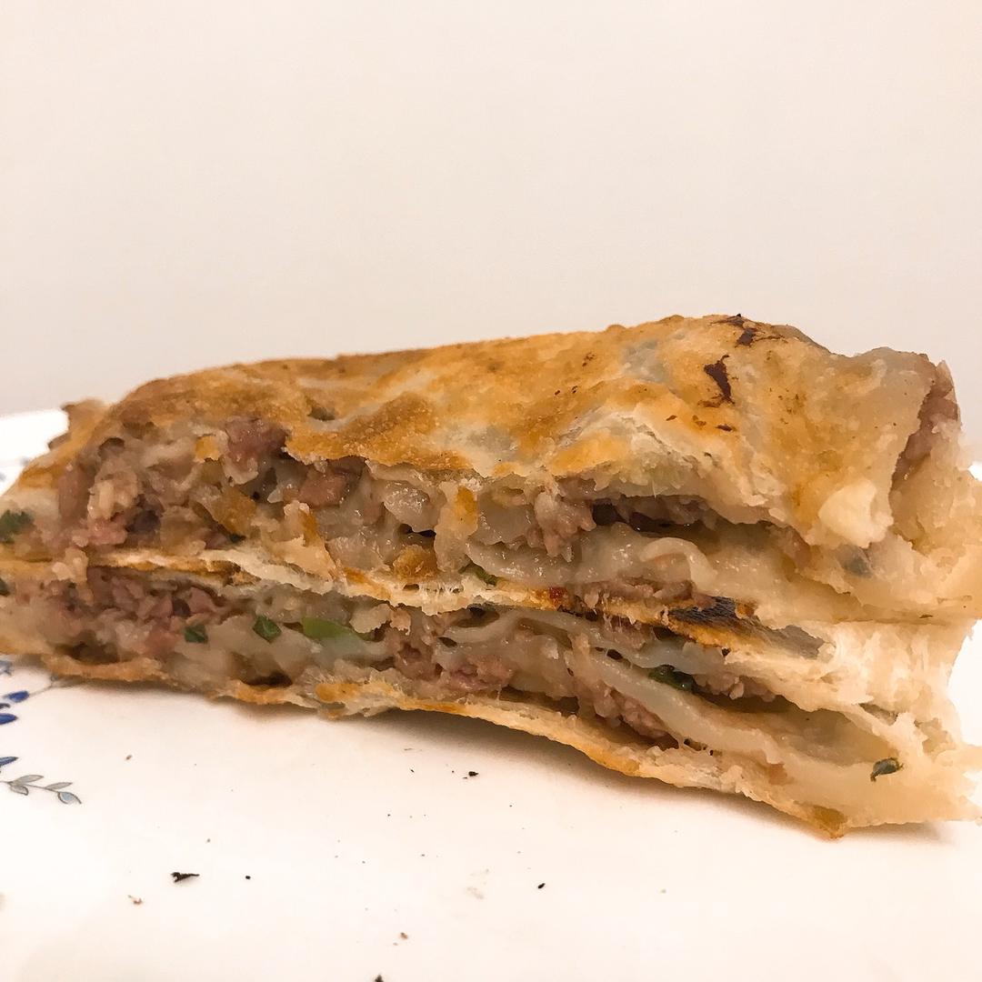 家常牛肉饼