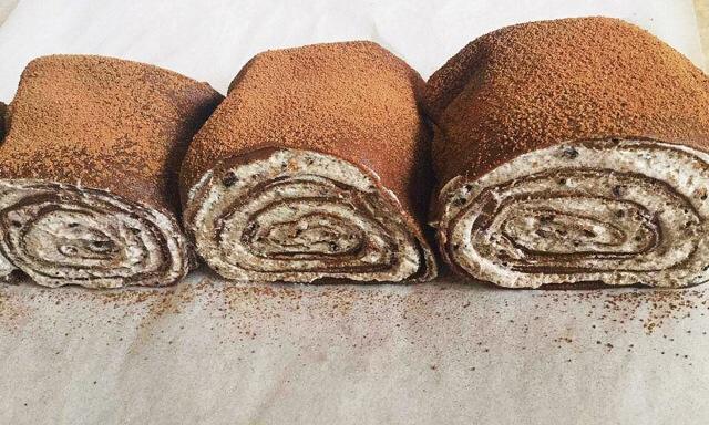 奥利奥可可毛巾卷的做法