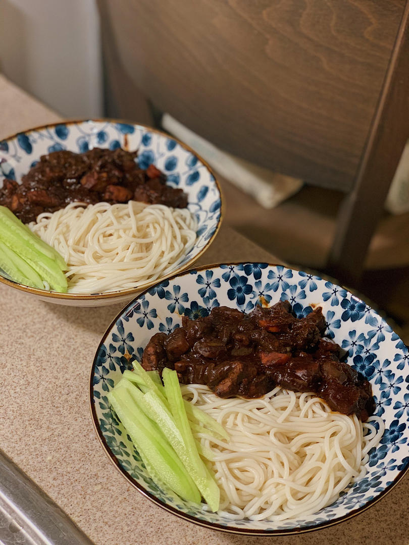 从春酱开始自制的韩式炸酱面