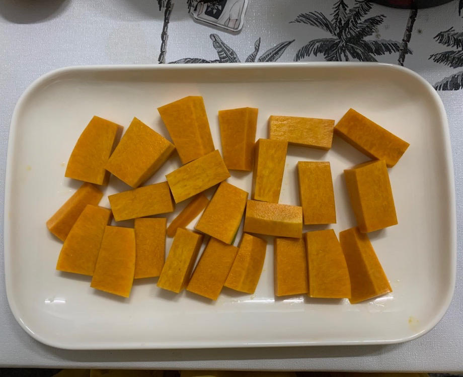 南瓜发糕【4月北鼎蒸炖锅食谱】