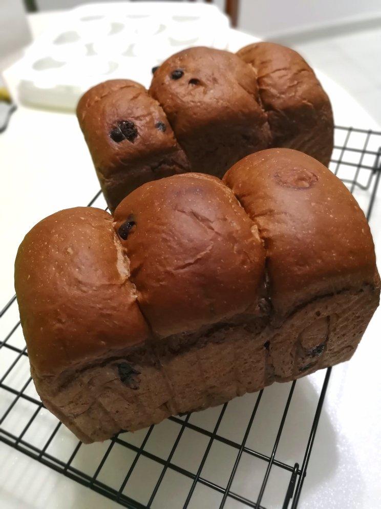 奶油巧克力吐司