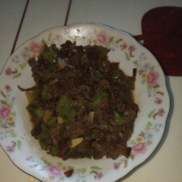 肉末炒干豆角