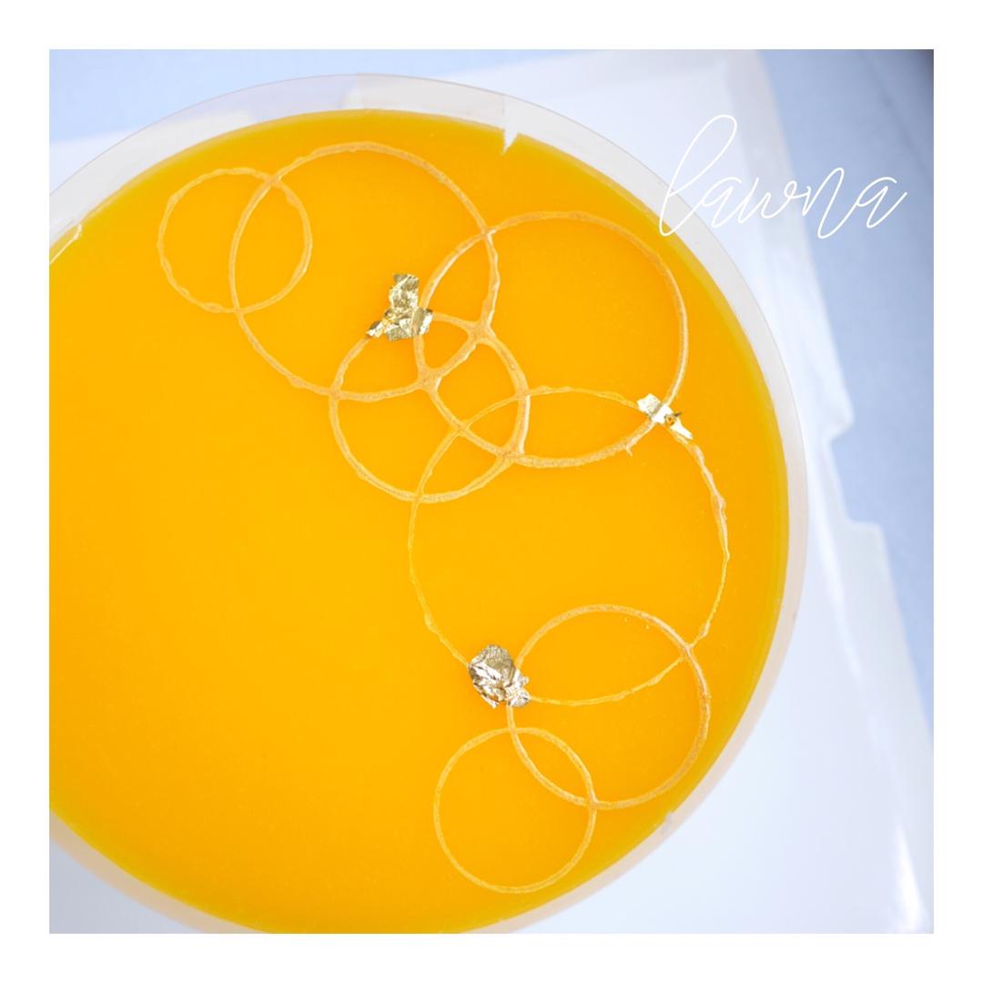 #拼颜值 也拼实力#Hakuna Matata-百香果芒果配椰子慕斯