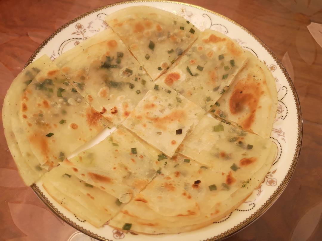 饺子皮千层饼