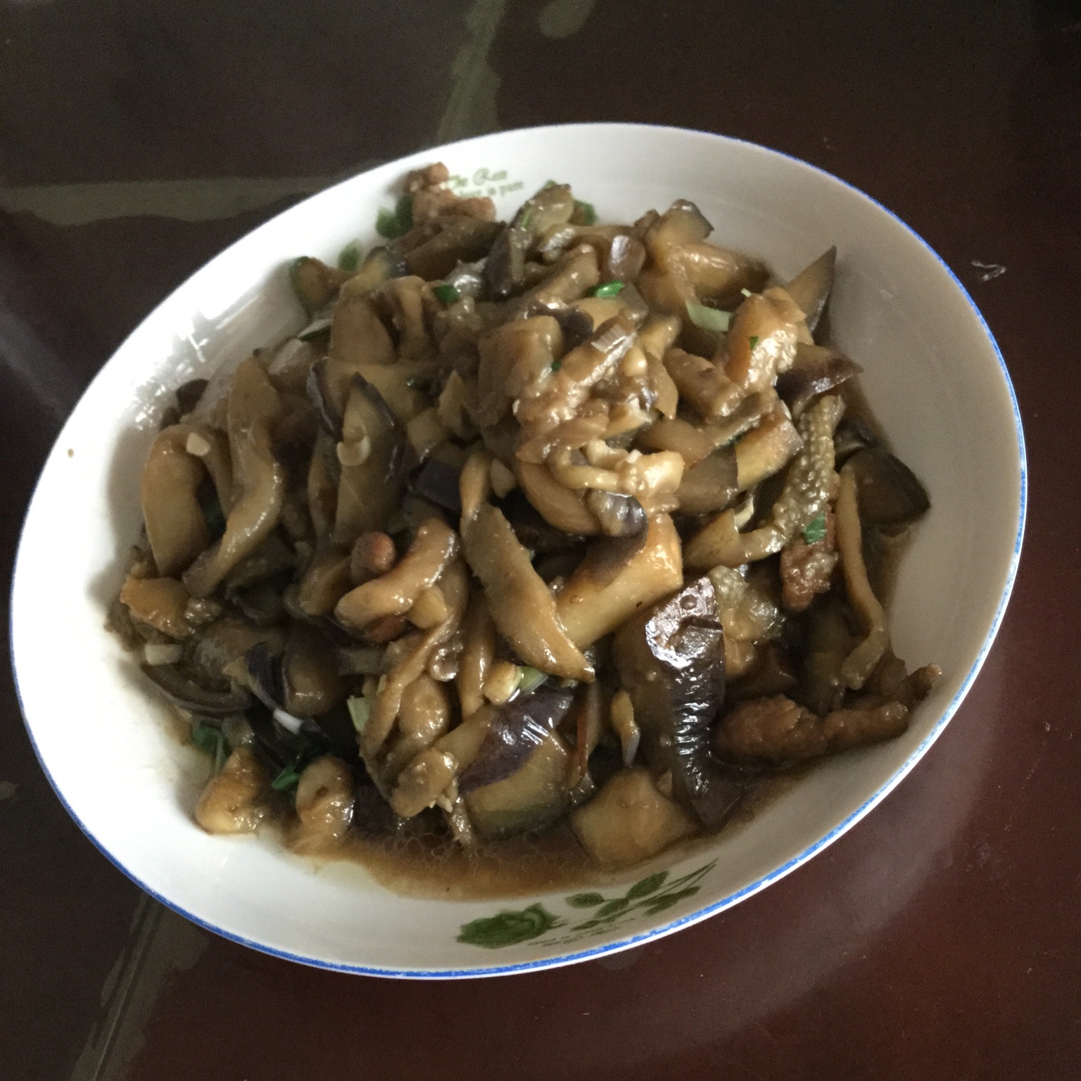 老丁的私房菜-油焖茄子