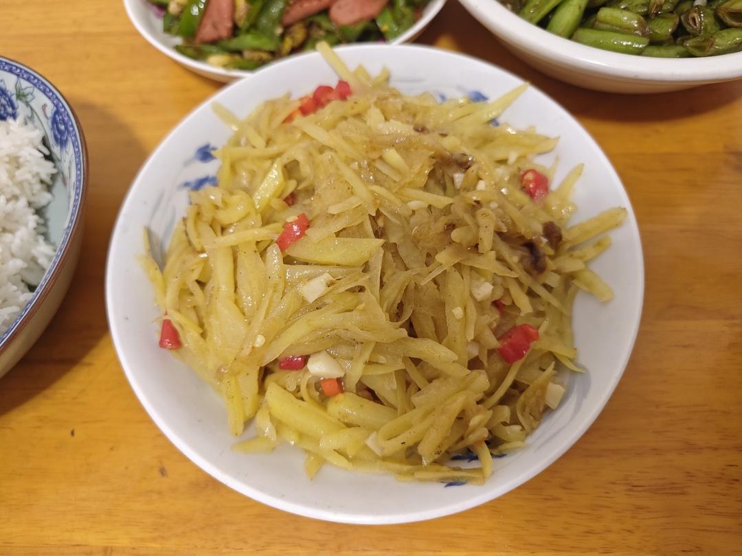 醋溜土豆丝