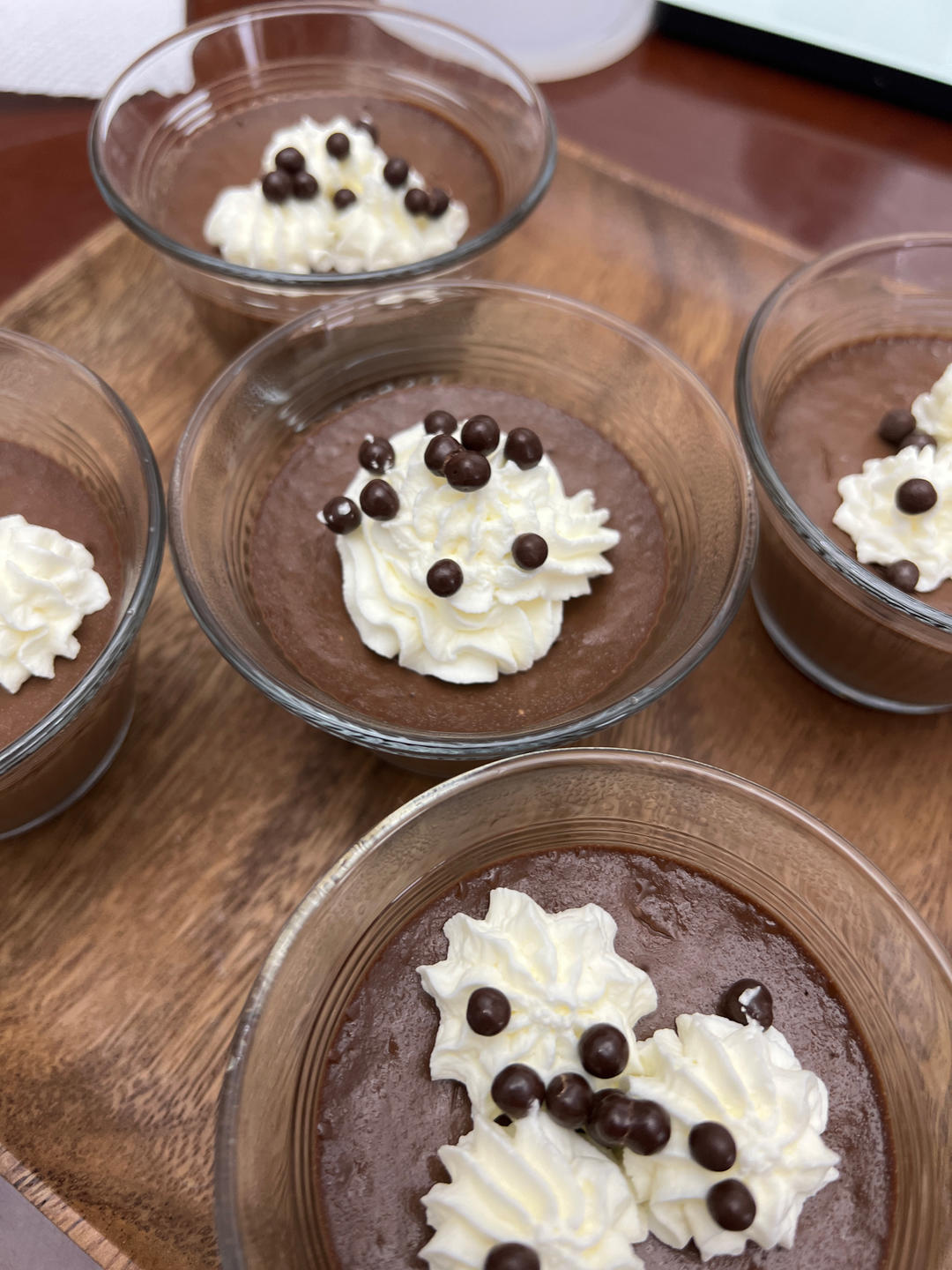 消耗蛋黄&淡奶油：法式巧克力烤布丁Crème Au Chocolat，惊艳到你不要不要的！浓郁丝滑，大人小孩都难抗拒