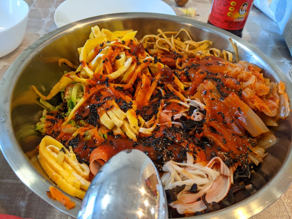超简单的韩式拌饭