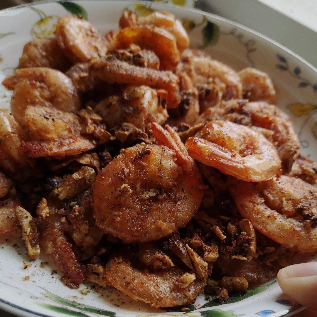 可能是最简单、详细的 椒盐大虾【附清理大虾方法】