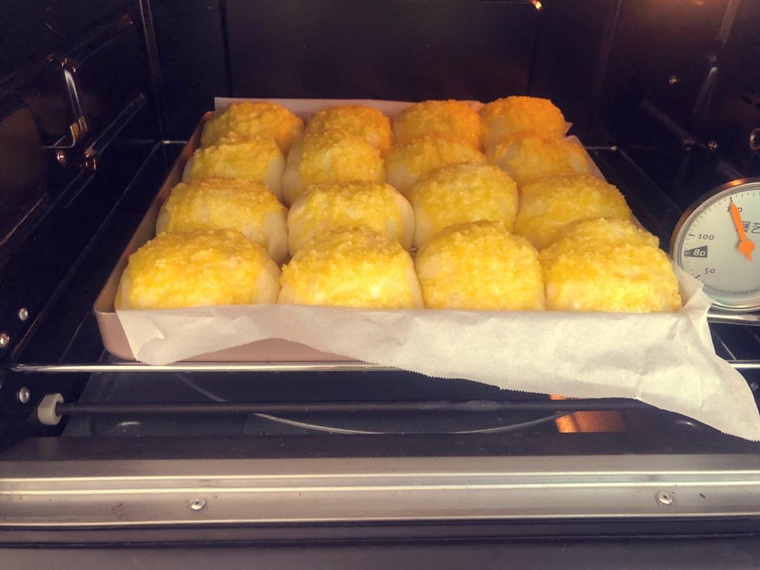 椰蓉餐包（一次发酵，玉米油版，或黄油）