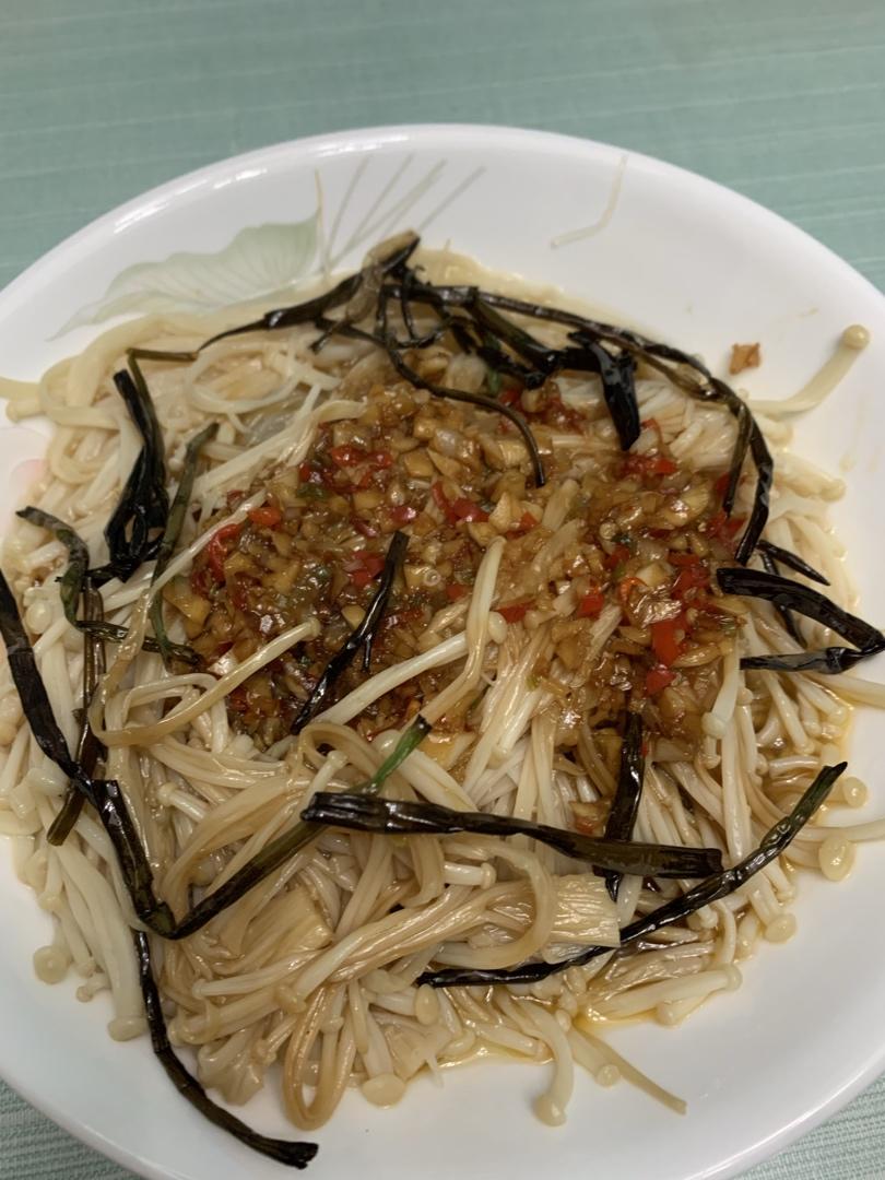 蒜蓉粉丝金针菇