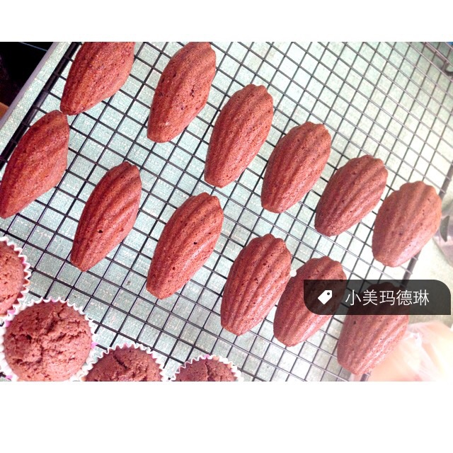 巧克力玛德琳蛋糕