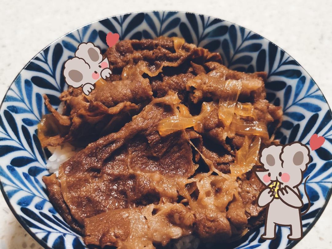 一夫食堂版吉野家牛肉饭