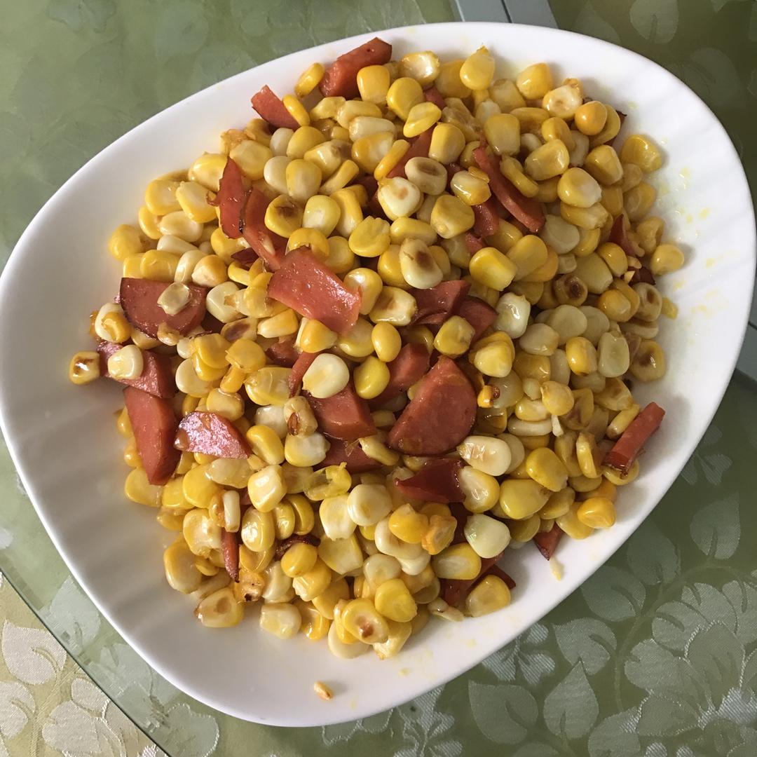 玉米火腿肠