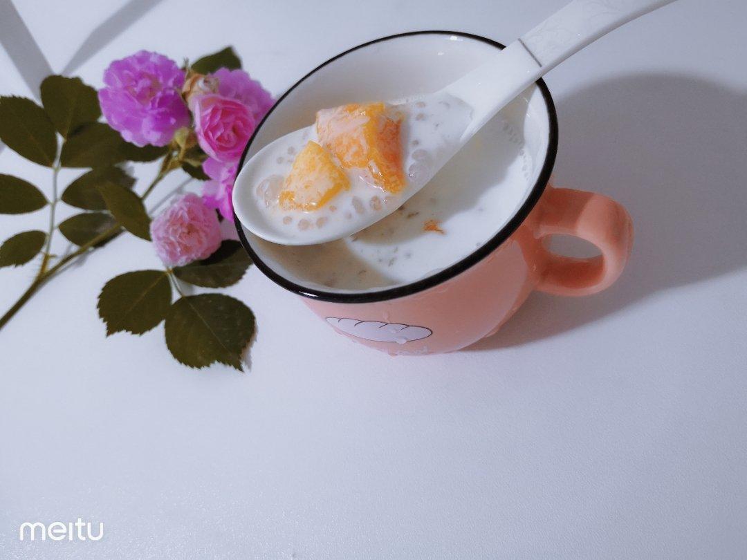 芒果椰汁西米露