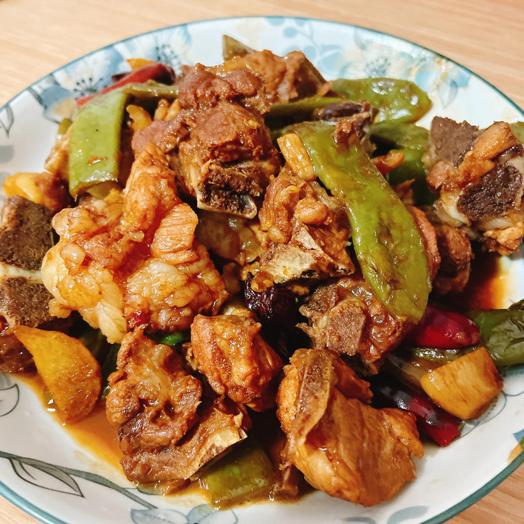 排骨炖豆角