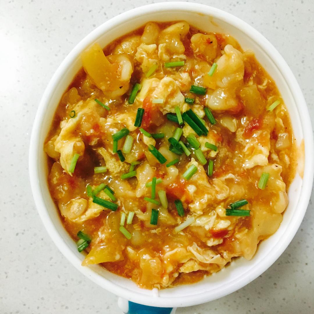 番茄芝士面疙瘩（宝宝辅食）