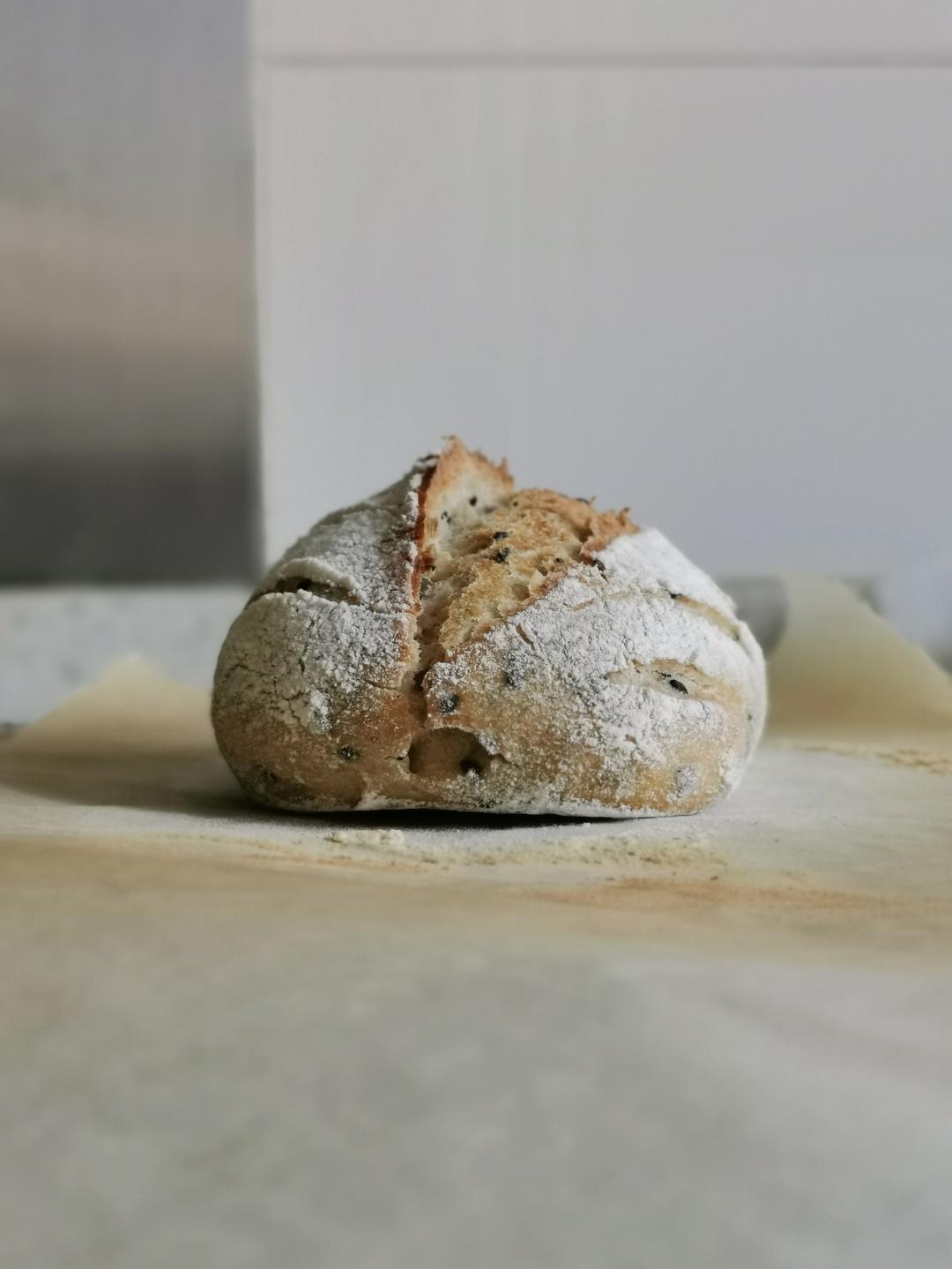 练手版亚麻籽欧包