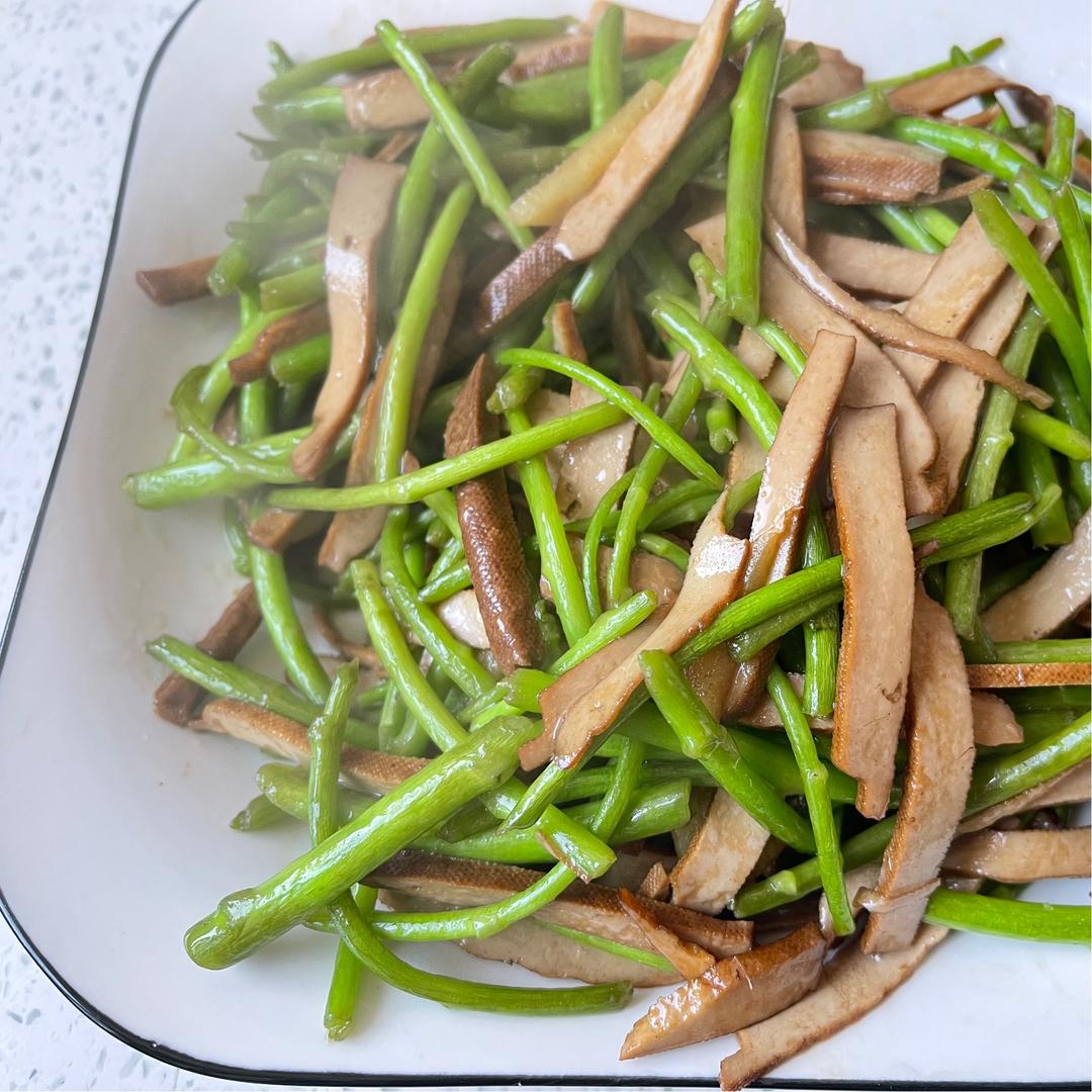 芦蒿炒香干