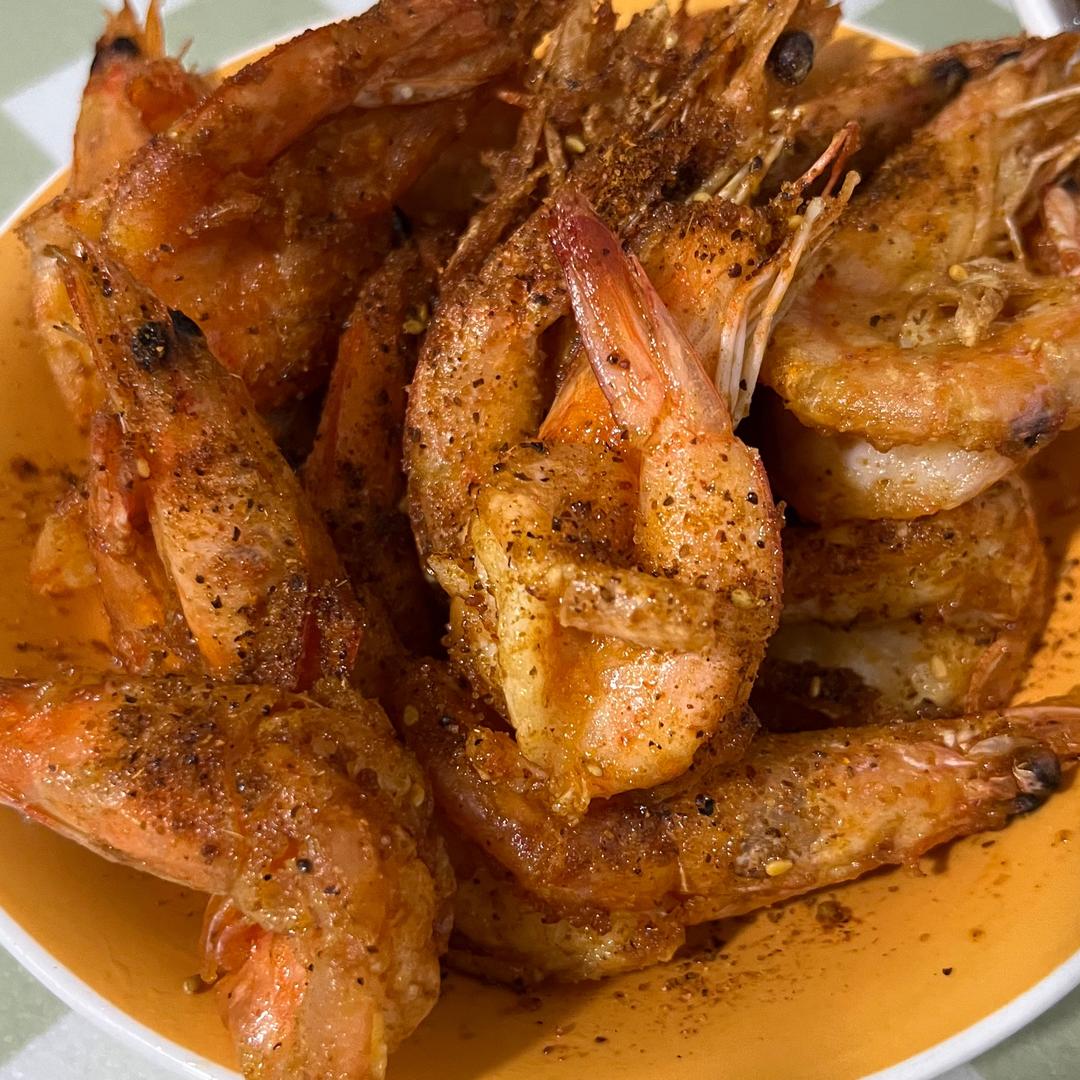 零基础椒盐大虾