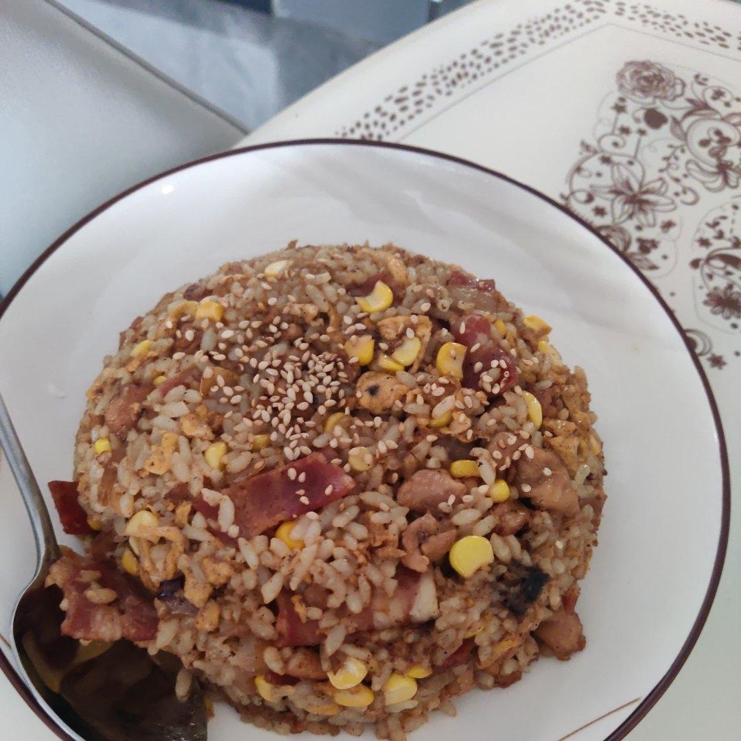 照烧鸡肉炒饭（必胜客）