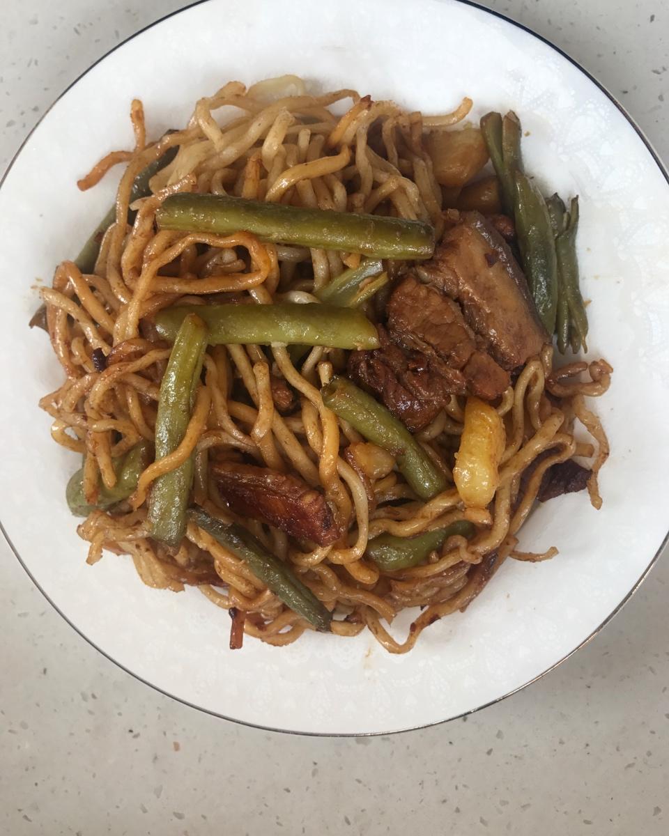 豆角焖面
