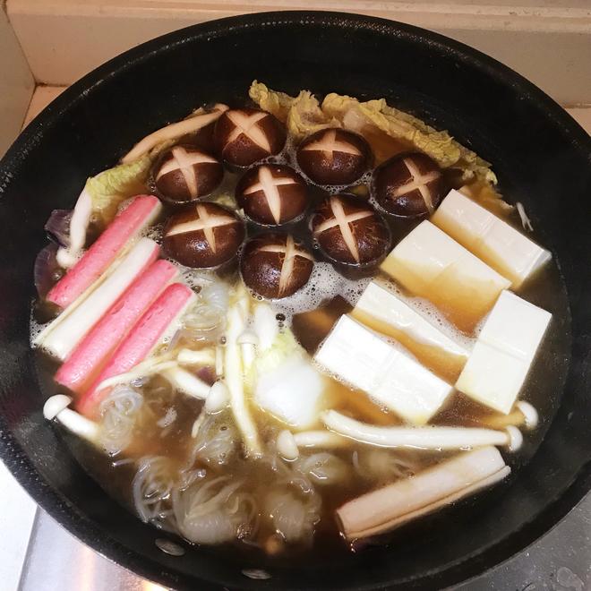 非常随意又快手的寿喜锅的做法