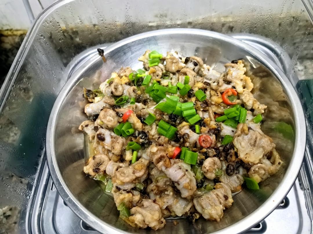 豉汁蒸粉肠
