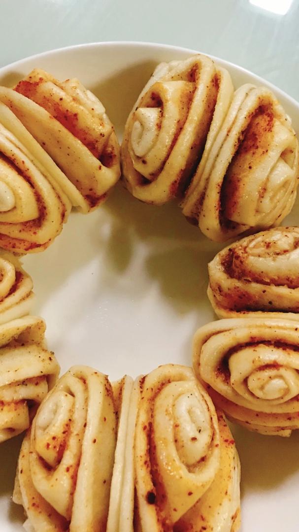 花生芝麻盐花卷