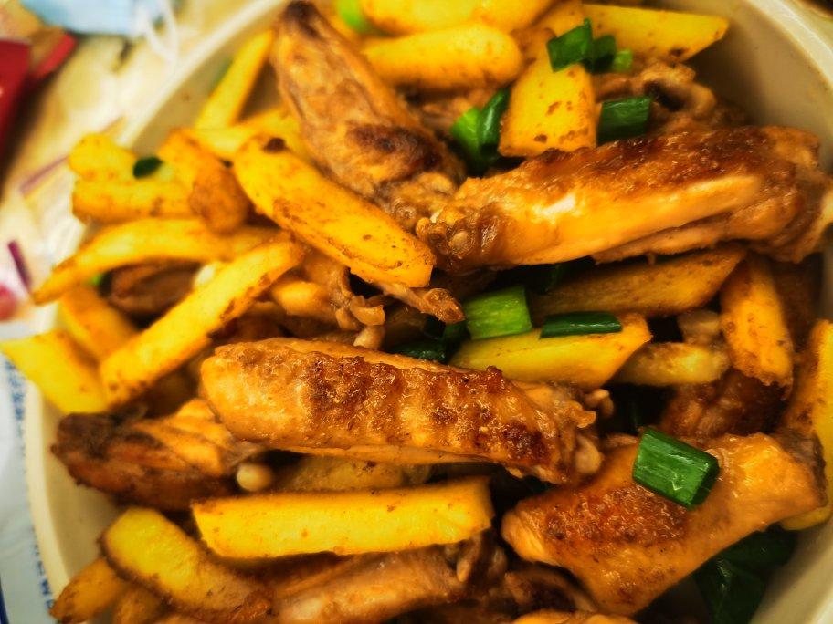 好吃到舔手‼️比烧烤还好吃的孜然鸡翅土豆