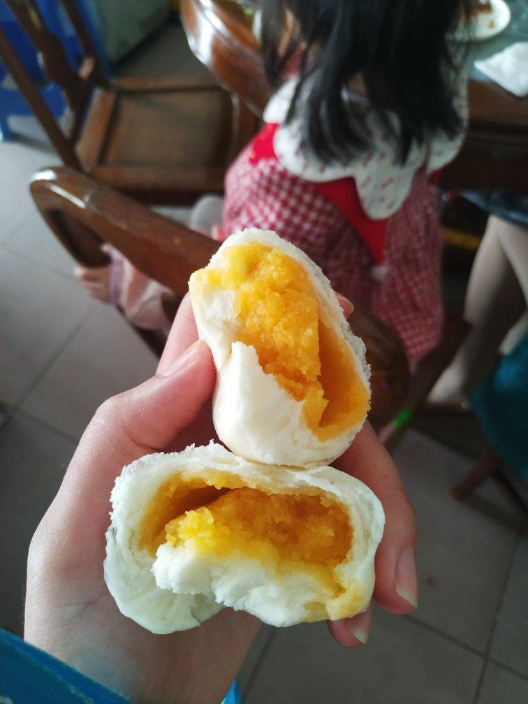 【流沙包】流心的包子，这样填馅一步到位！