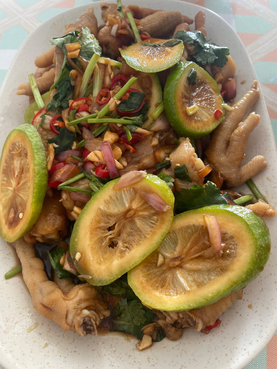 【柠檬酸辣鸡爪】自制超级无敌美味的网红鸡爪