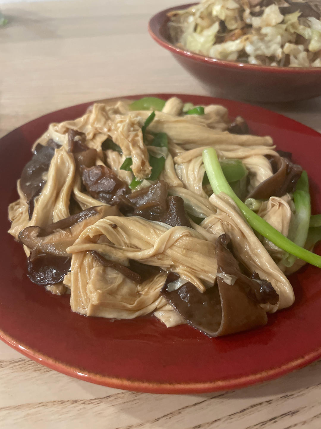 比肉还好吃的烧腐竹