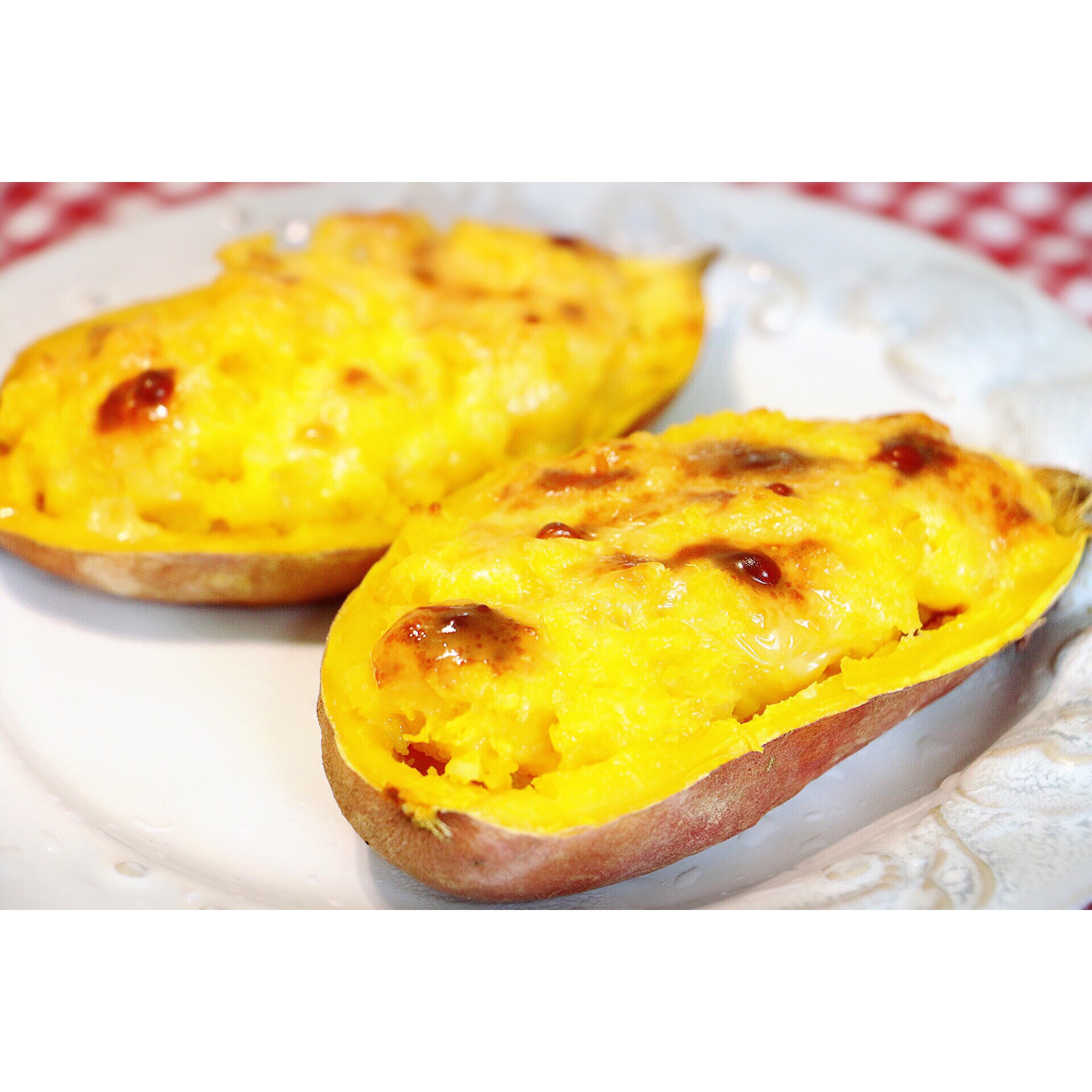 芝士奶油焗红薯