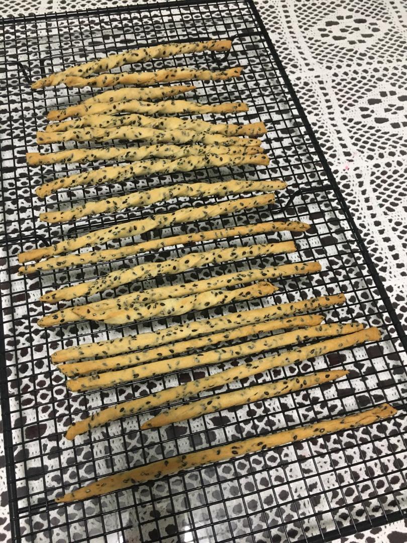 咸味黑芝麻普雷结