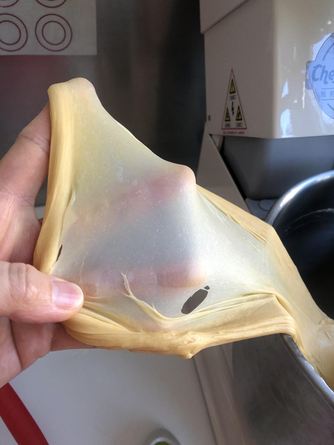 纯奶手撕吐司的做法 步骤1