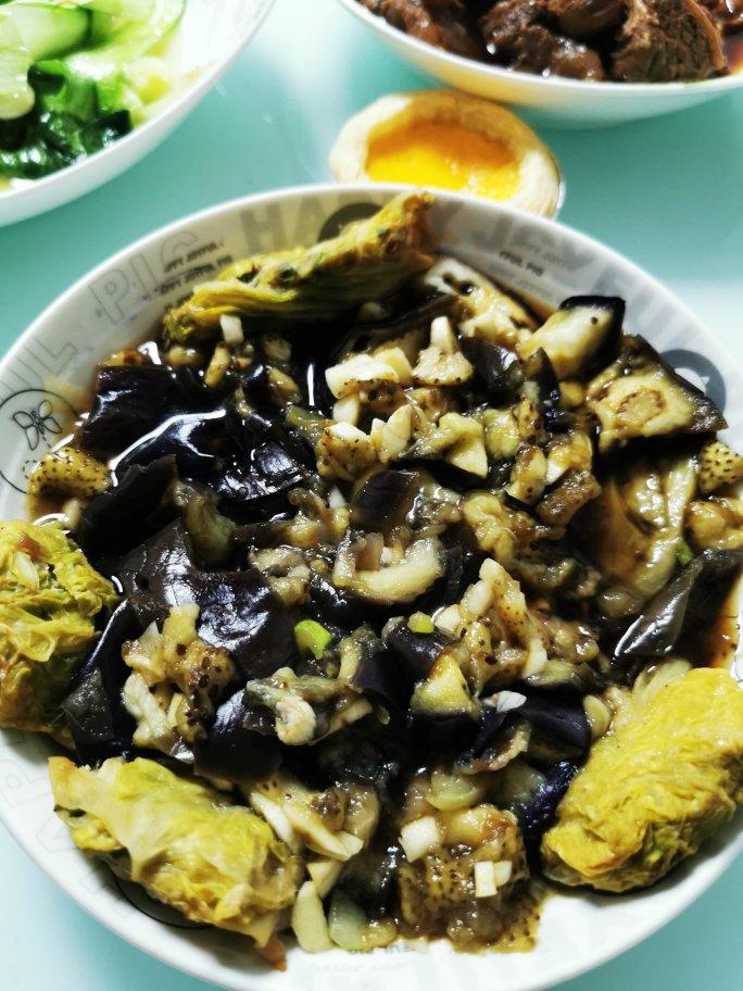 拌茄子土豆泥