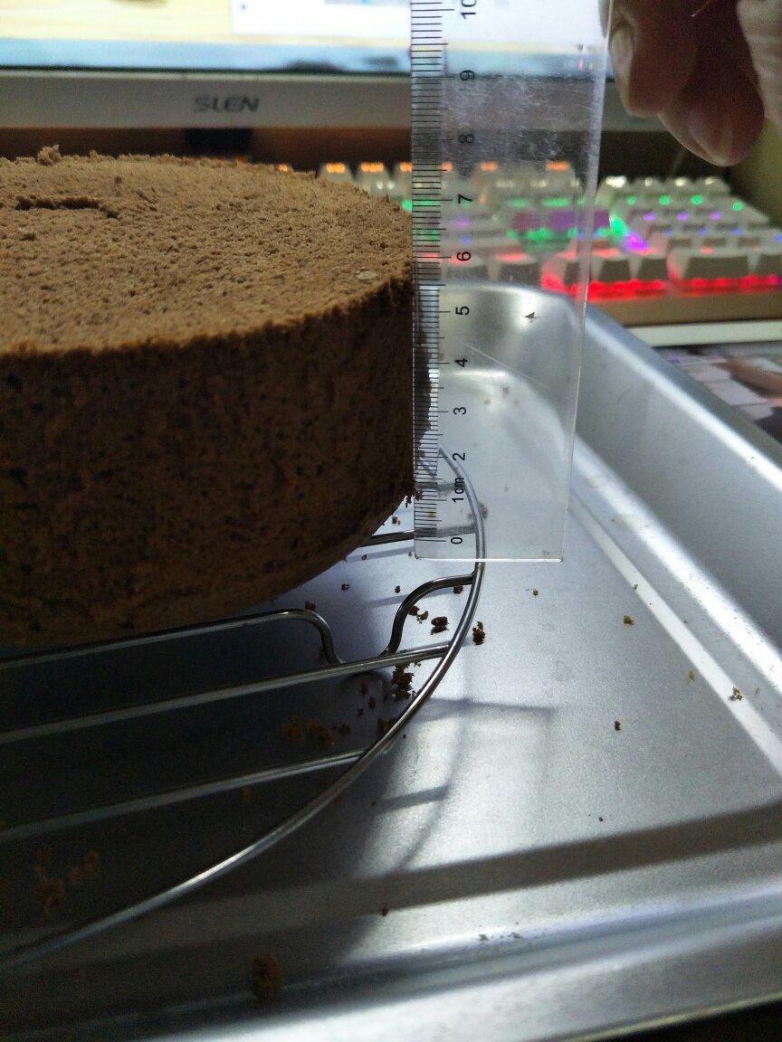 不消泡的巧克力戚风