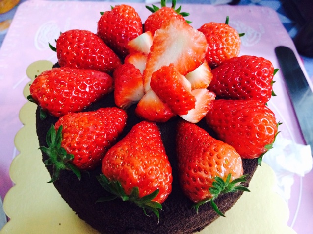 奥利奥水果奶油蛋糕