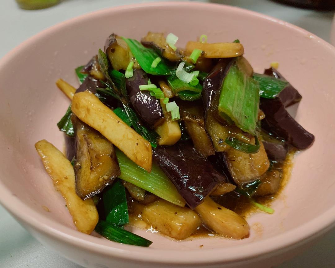 素烧茄子——宿舍健康日食记的做法