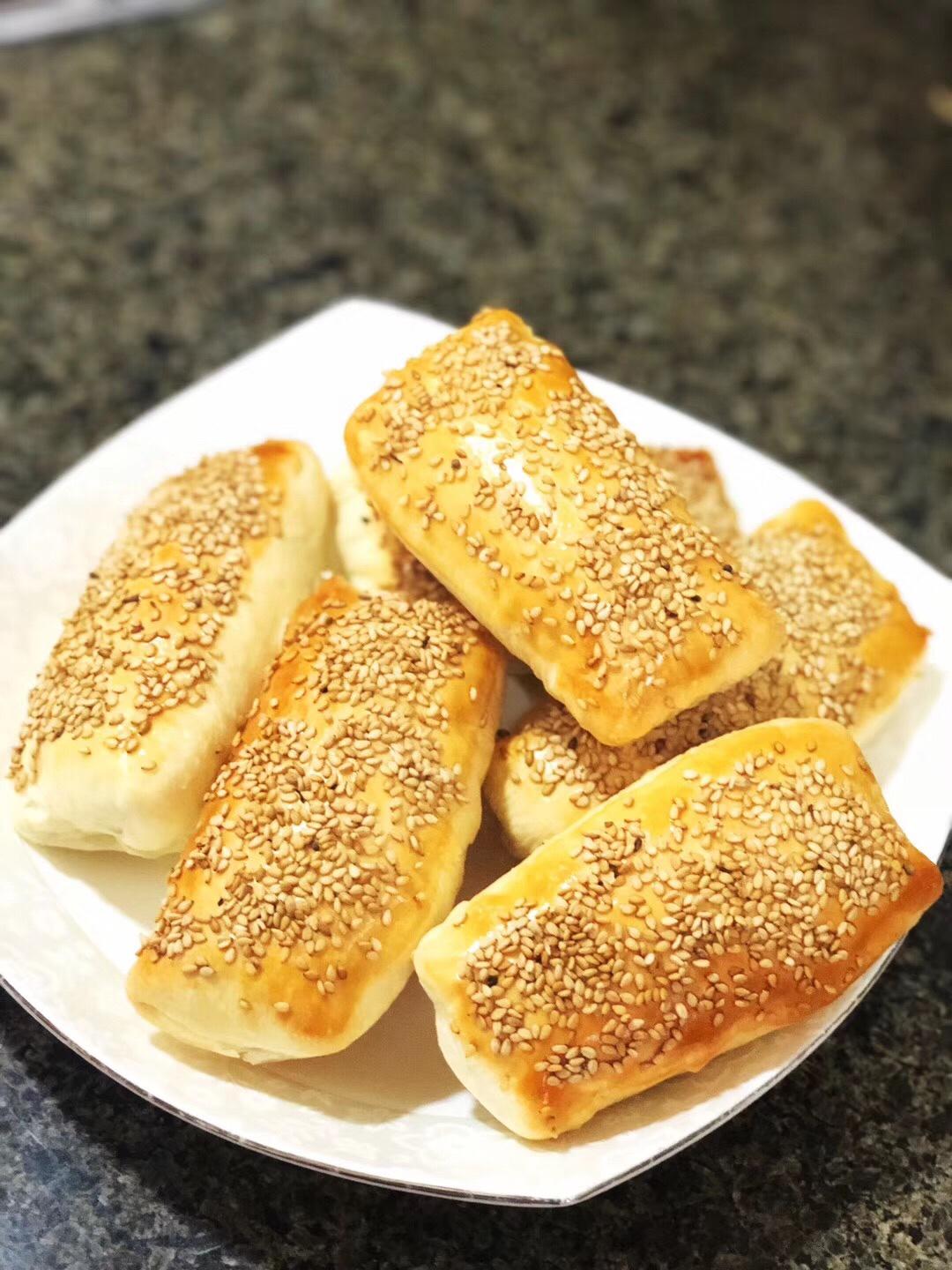 酥的一踏糊涂的芝麻甜酥饼的做法