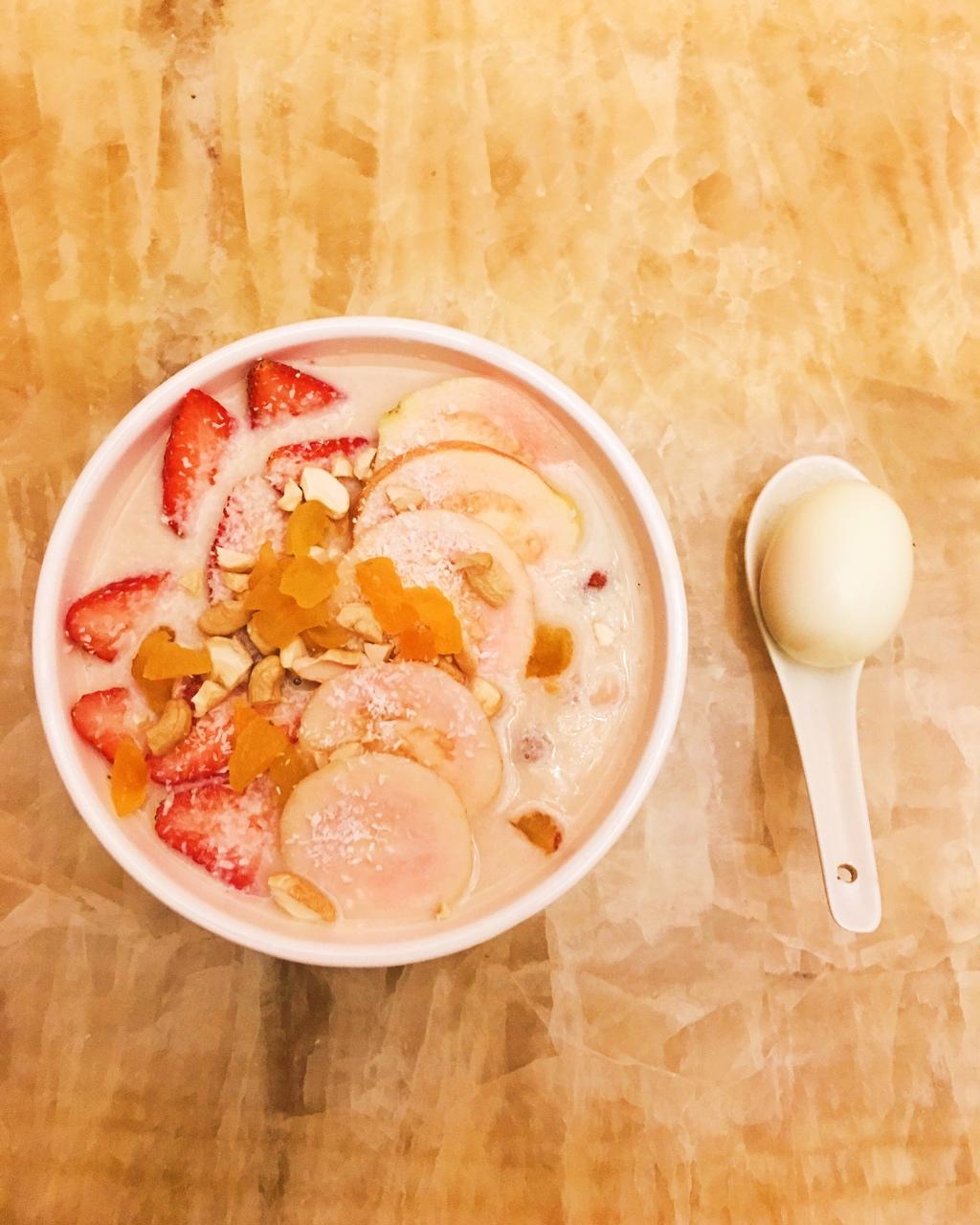 多口味牛奶钢切早餐燕麦粥丨健康·三餐