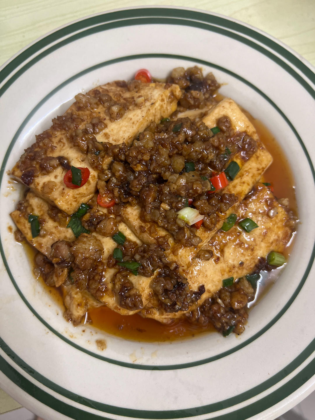 用空气炸锅也能做出这么好吃的铁板豆腐‼️