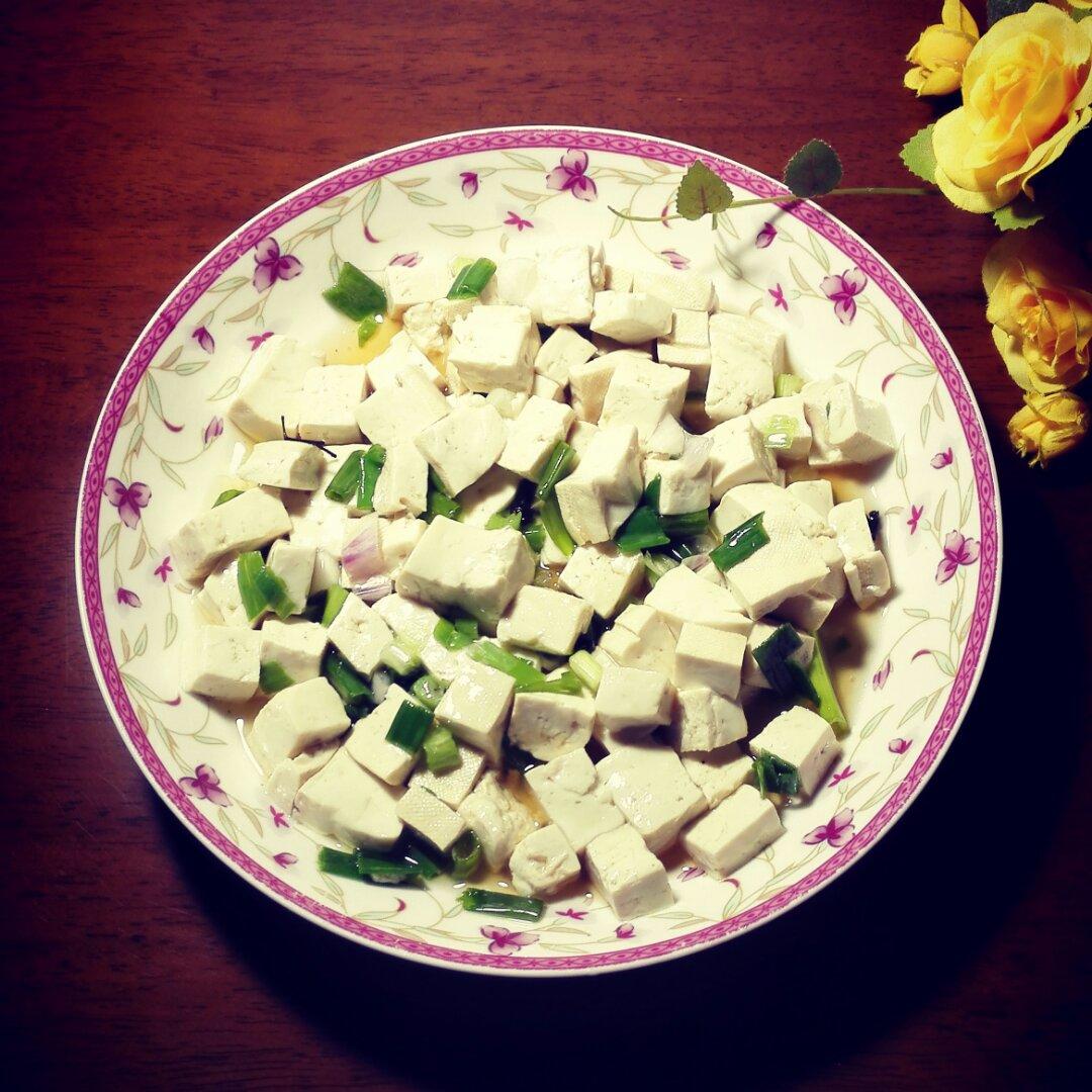 小葱拌豆腐