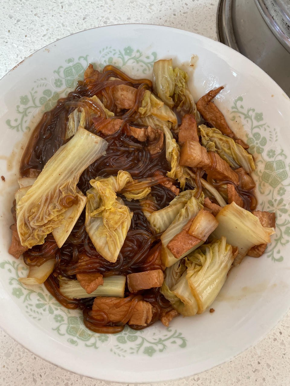 猪肉白菜炖粉条