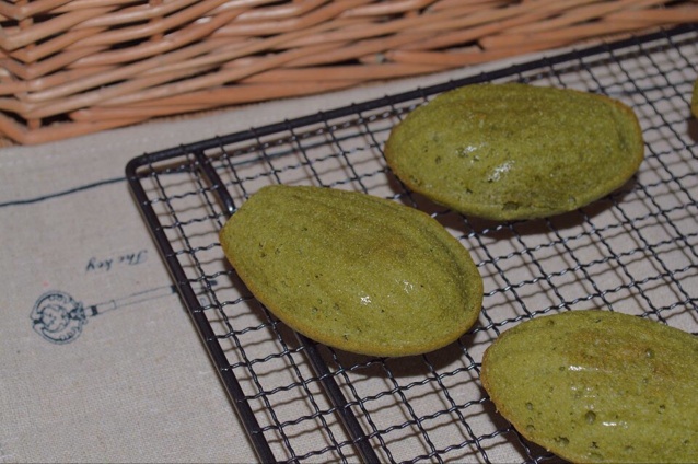 抹茶蜜豆马德琳