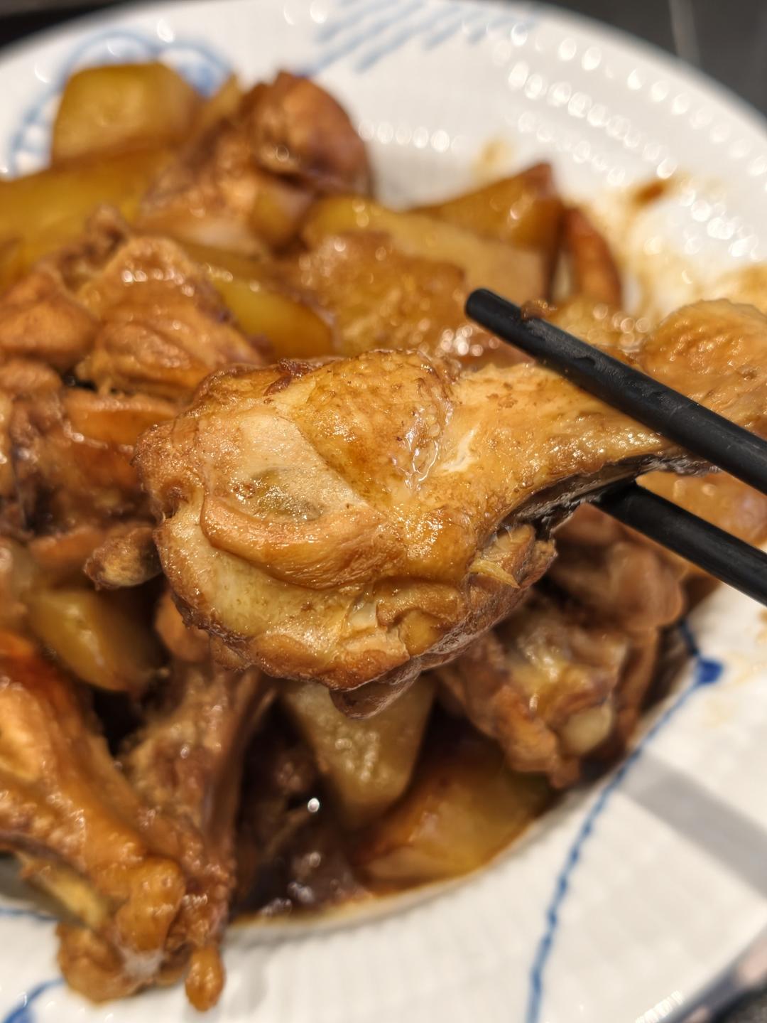 照烧土豆鸡翅根